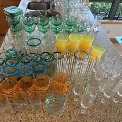 Various glasses