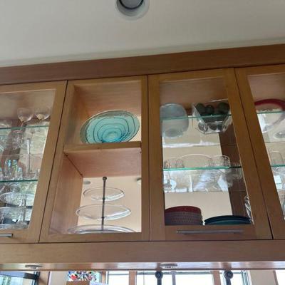 Lots of serving dishes