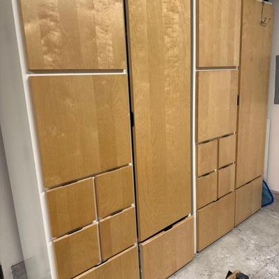 Storage cabinets