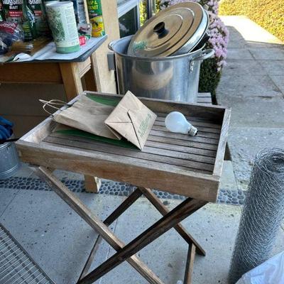 Teak tables