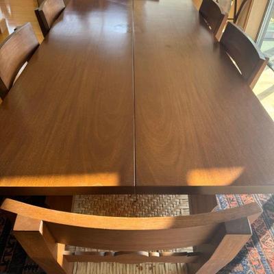 Available in Auction - Lot 24 - Mexican Artist Alejandro Rangel Hidalgo Handmade Dining Table set (matching buffet available)