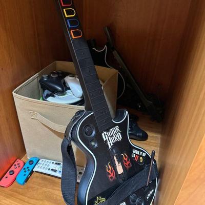 Available in auction:  Guitar Hero