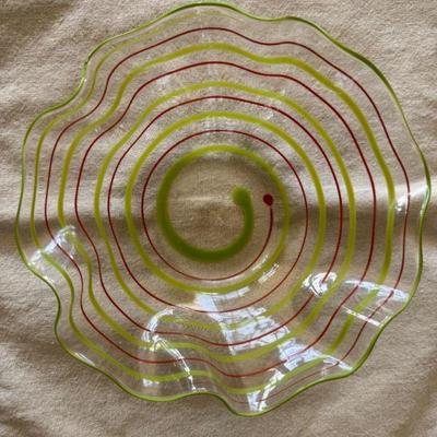 Available in Auction - Lot 23 - Glass bowl