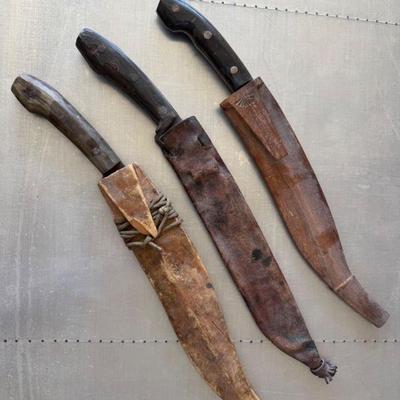 Available in Auction - Lot 21 - Hand-forged Filipino Jest Bolo 