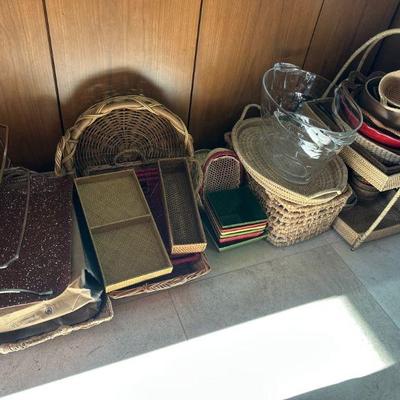 Variety of baskets