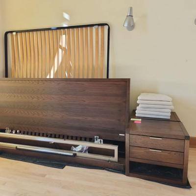 King Size Bedframe & matching nightstands