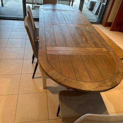 Custom made dining table set