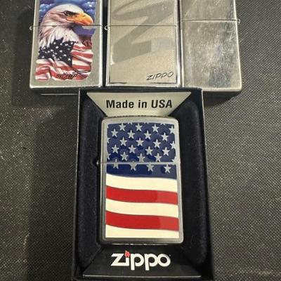 Vintage Zippo Lighters