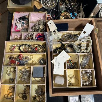 Assorted costume jewelry!
