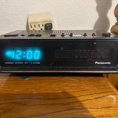 Vintage Panasonic Alarm Clock 
