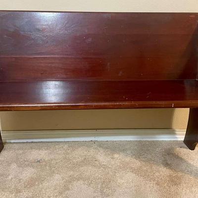 Vintage Hand Crafted Bench - This Thing is Adorable!