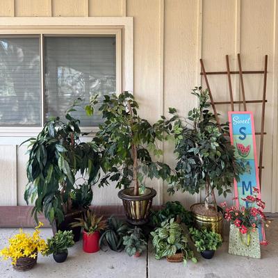 Large Faux Plants - Nice One’s at an Auction Price!