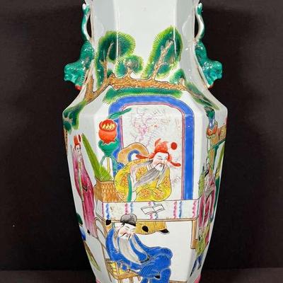 Vintage Chinese Famille Rose Style, Japanese Geisha, Native American - Nice Collectibles!