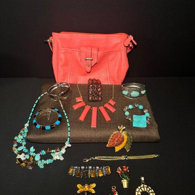Timeless Costume Jewelry Lot - Pink, Turquoise, Silver!