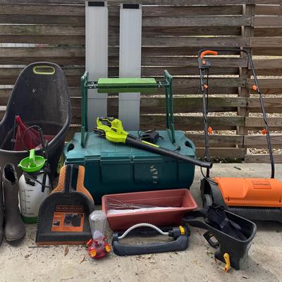 LawnMaster Dethatcher, 20v Leaf Blower, + More!