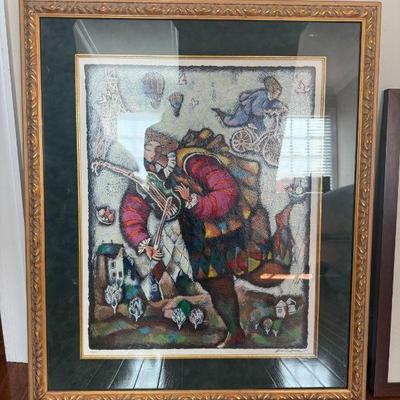 Michael Kachan serigraph, hand signed and numbered