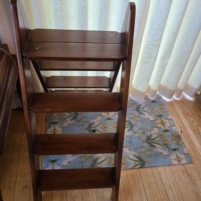 Folding Library Ladder