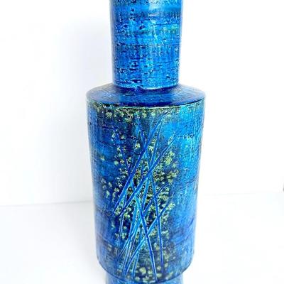 Aldo Londi For Bitossi Raymor MCM Ceramic Vase - 17”h