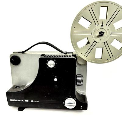 Bolex 18-3 Duo Film Projector - Powers On , Spindle Turns