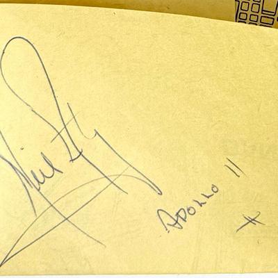 Neil Armstrong Autograph On Map Of Bangkok - No COA