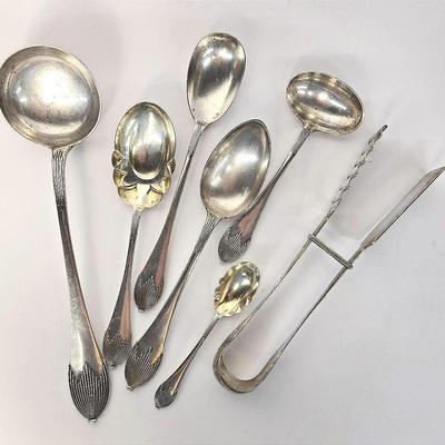 Antique Austrian 800 Silver Serving Serving Utensils - 1872 Diana Date Mark, Lot 2