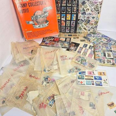 Vintage & Antique World Stamp Collection – Asia, Europe, Africa & More | Hundreds of Stamps