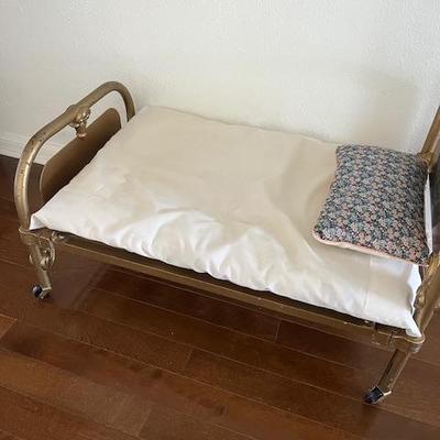 antique doll bed
