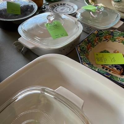 Casserole dishes by