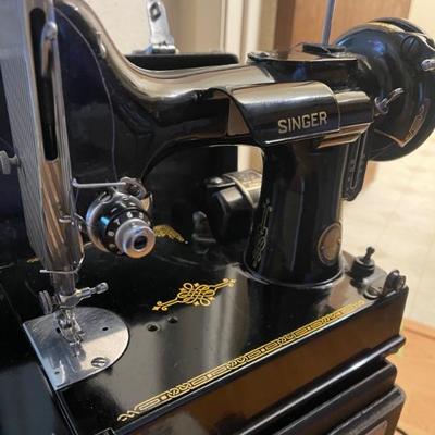 Singer featherweight sewing machine