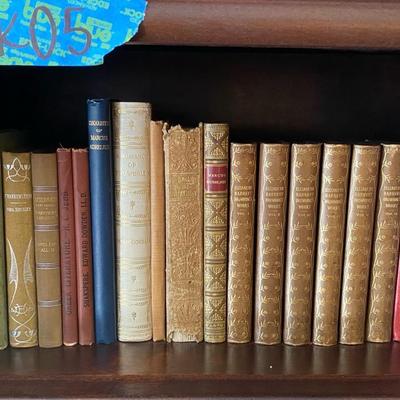 Antique Books — Frankenstein, Elizabeth Barrett Browning’s Works, Sayings Of Poor Richard, & More! 