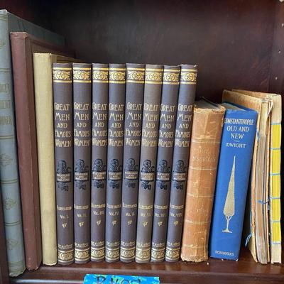 Antique Books — Great Men & Famous Women, Constantinople Old & New, St. Nicholas, & More!
