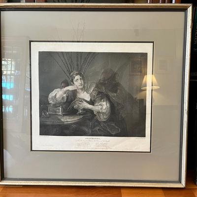 2 Large Framed Prints By Hogarth & Rossini