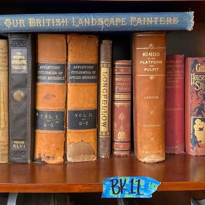 Vintage Books — Grimm Household Stories, Footprints Of Four Centuries, Longfellow, & More!