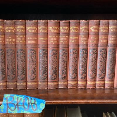 Hawthorne’s Works Series Of Antique Books