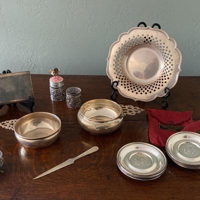 Antique Sterling Silver Keepsakes 