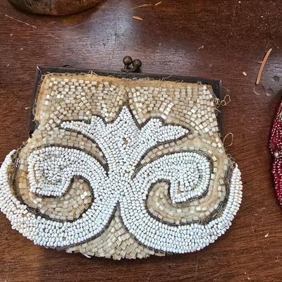 Beaded purse