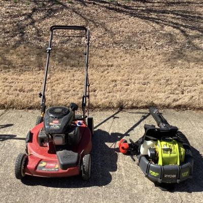 Lawn mower & blower