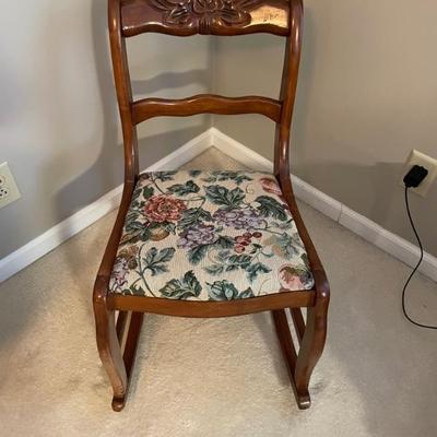 Old rocking chair
