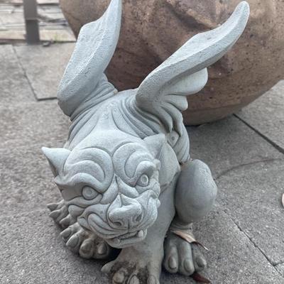 Garden gargoyle 