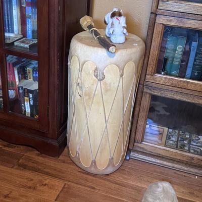 Native American tribal drum