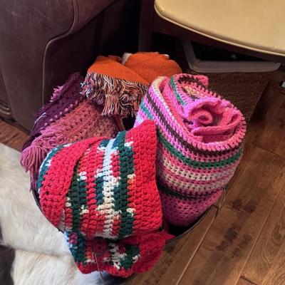 Vintage knitted blank