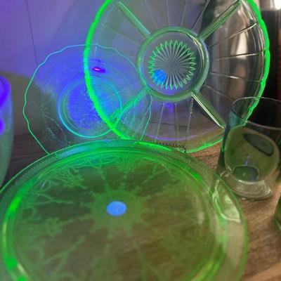 Uranium glass