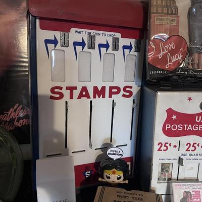 Vintage stamp dispenser