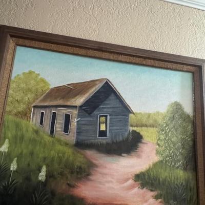 Oil painting on canvas