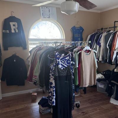 Ladies, clothes, blouses dresses