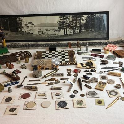 Military, Coin Collectibles, Pocket Knives And More Trinkets