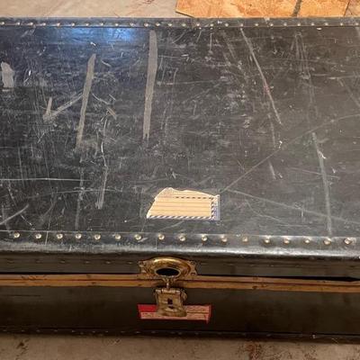 1900’s Black Traveling Trunk