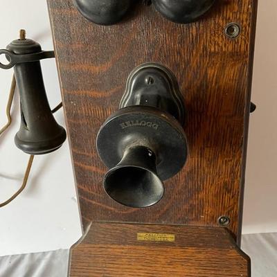 Kellogg Switchboard And Supply Co Antique Crank Phone