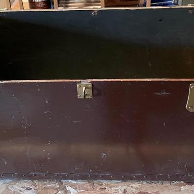 Vintage Wooden Chest 