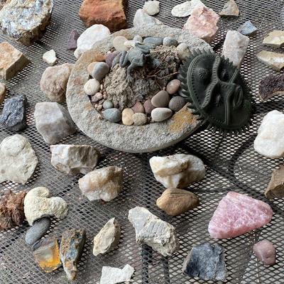 Rocks, Cast Iron Sun 